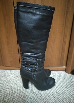 Чоботи шкіряні