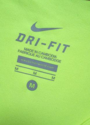 Фирменная суперовая яркая неоновая футболка nike dri-fit оригинал9 фото