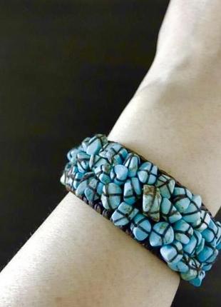 Браслет бирюза