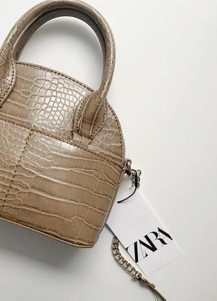 Стильная сумка zara, женская сумочка