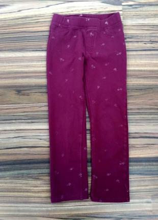 Стрейчеві брюки лосіни 7-8 років h&m