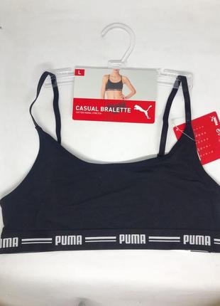 Женские топы ( оригинал) puma casual bralette1 фото