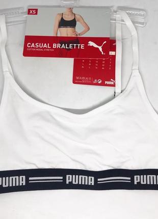 Женские топы ( оригинал) puma casual bralette9 фото