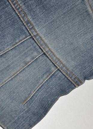 Стильный приталенный джинсовый жилет7 фото
