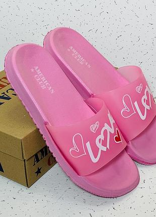 Шлепки женские тм american club