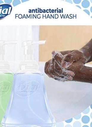 В наявності антибактеріальна піна для миття рук нова оригінал - 221 мл usa dial complete spring water antibacterial foaming hand wash 221ml4 фото
