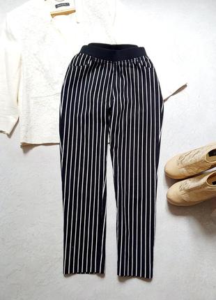 Брюки в полоску р.s-m