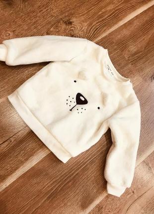 Тепленька кофточка « мішка» тедді shine