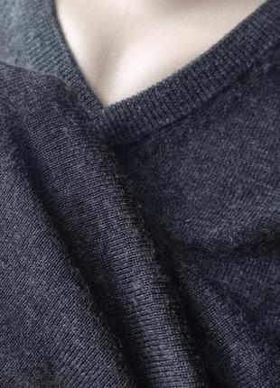 Вовняний пуловер uniqlo, светр з вовни.2 фото
