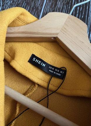 Классное пальто с поясом shein5 фото