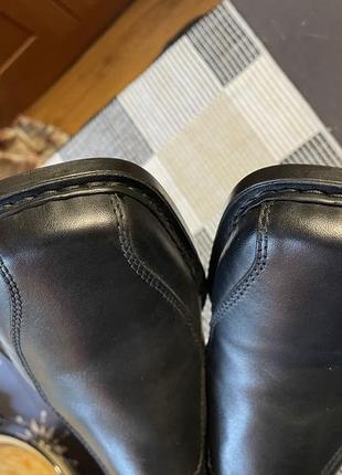Туфли мужские черные кожаные классика rieker 31 см как новые5 фото