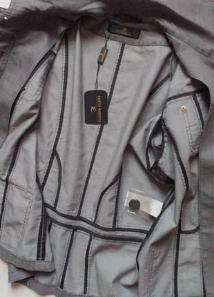 Котоновый пиджак немецкого бренда eugen klein,новый  с биркой7 фото
