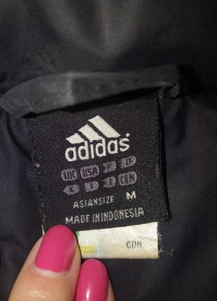 Пуховик чёрный adidas размер 42-445 фото