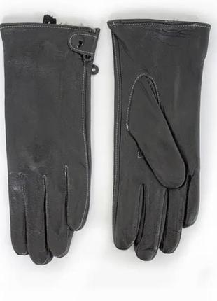 Жіночі сенсорні шкіряні рукавиці