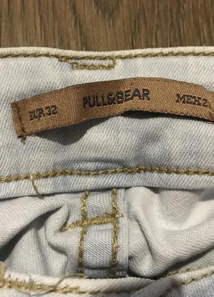 Женские светлые джинсы pull and bear4 фото