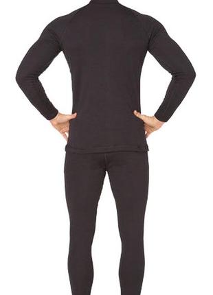 Комплект термобелья мужской теплый rough radical black iron с балаклавой, черный m