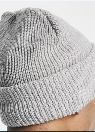 New look sport casual шапка спортивна туристична осіння тепла сіра чорна4 фото