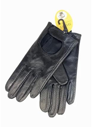 Женские варежки сенсорные, на нейлоновые подкладке