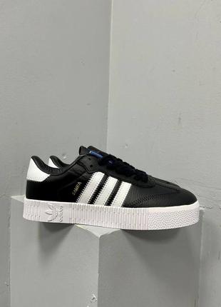 Кросівки adidas samba rose ‘black white’ кроссовки