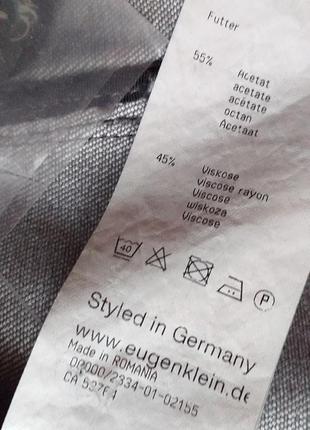 Котоновый пиджак немецкого бренда eugen klein,новый  с биркой9 фото