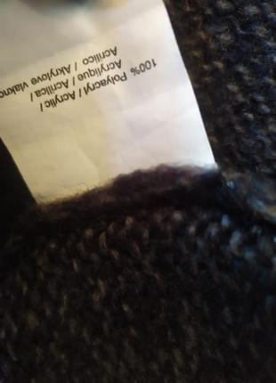 Тёплое вязаное платье 2