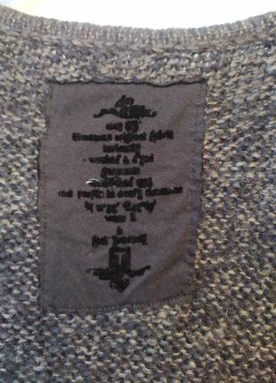 Тёплое вязаное платье 3