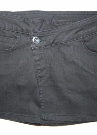 Джинсовая мини юбка zuiki, размер 42, с3 фото