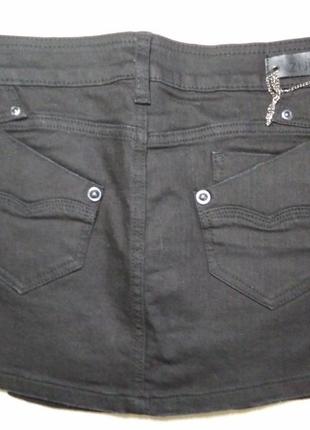 Джинсовая мини юбка zuiki, размер 42, с4 фото