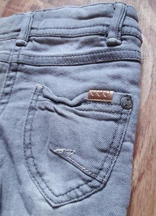 Серые термо джинсы на девочку размер 74-80, 37-44 ю4 фото