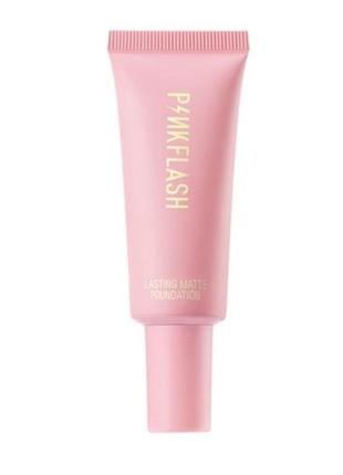 Тональная основа для лица pinkflash lasting matte foundation, 20 мл