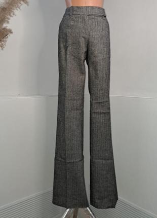 Стильные твидовые брюки теплые1 фото