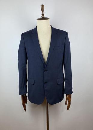 Мужской пиджак блейзер hugo boss trabaldo togna 1840 super 120 wool blazer