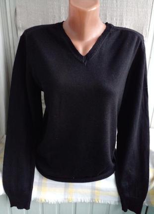 Шерстяной брендовый свитер мериносовая шерсть2 фото