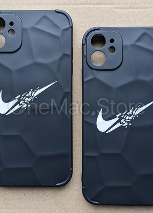 Чохол nike 3d для iphone 11 (чорний/black)