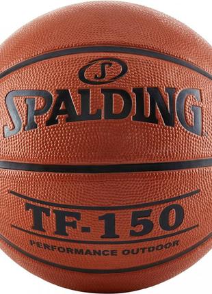 М'яч баскетбольний spalding tf-150 outdoor fiba logo розмір 5