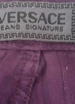 Красивые брюки джинсы versace оригинал италия3 фото