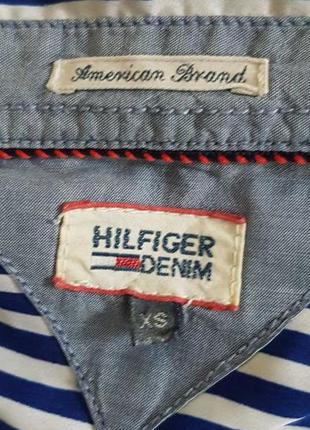 Красивая рубашка блуза сорочка tommy hilfiger оригинал4 фото