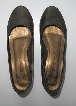 Шкіряні балетки туфлі 36 р.