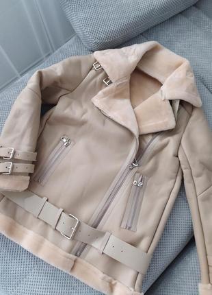 Дубленка косуха авиатор