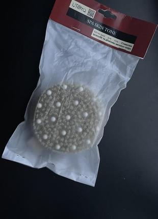 Новая щетка для сухого массажа массажная щетка натуральный ворс