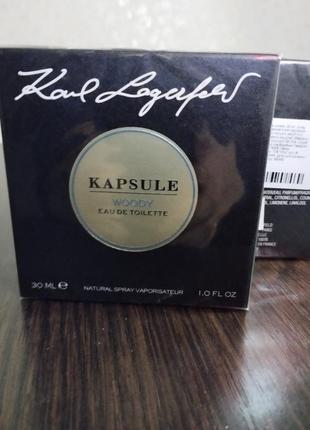 Karl lagerfeld, kapsule woody, 30 ml1 фото