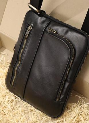 Сумка кожаная мужская 10