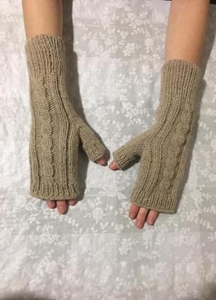 Продам митенки рукавички без пальцев6 фото