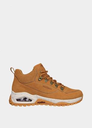 Женские ботинки skechers/ оригинальные ботинки коричневого цвета