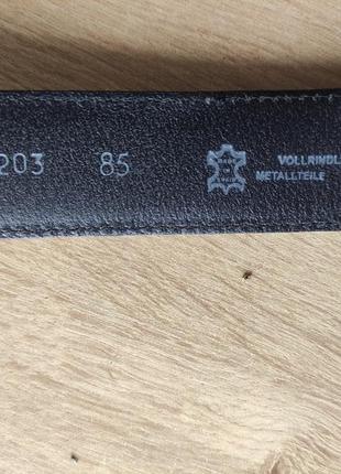 Классический мужской кожаный ремень , испания. размер 85.