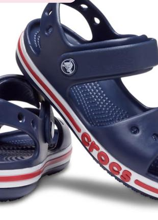 Босоножки сандалии детские крокс оригинал crocs kids bayaband sandal4 фото