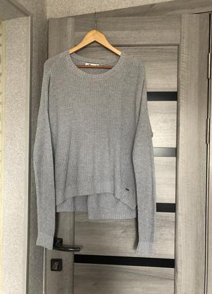 Плетений светр кофта вязаный свитер hollister1 фото