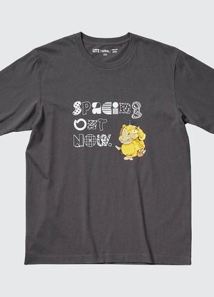 Распродажа!!! прикольная футболка uniqlo, модель унисекс