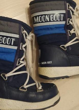Стёганые сапоги,ботинки  луноходы moon boot quilted 28-29р10 фото
