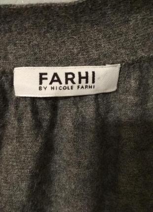 Шикарный жилет безрукавка из тоненькой шерсти и альпаки от дизайнера sarah farhi, p. m3 фото